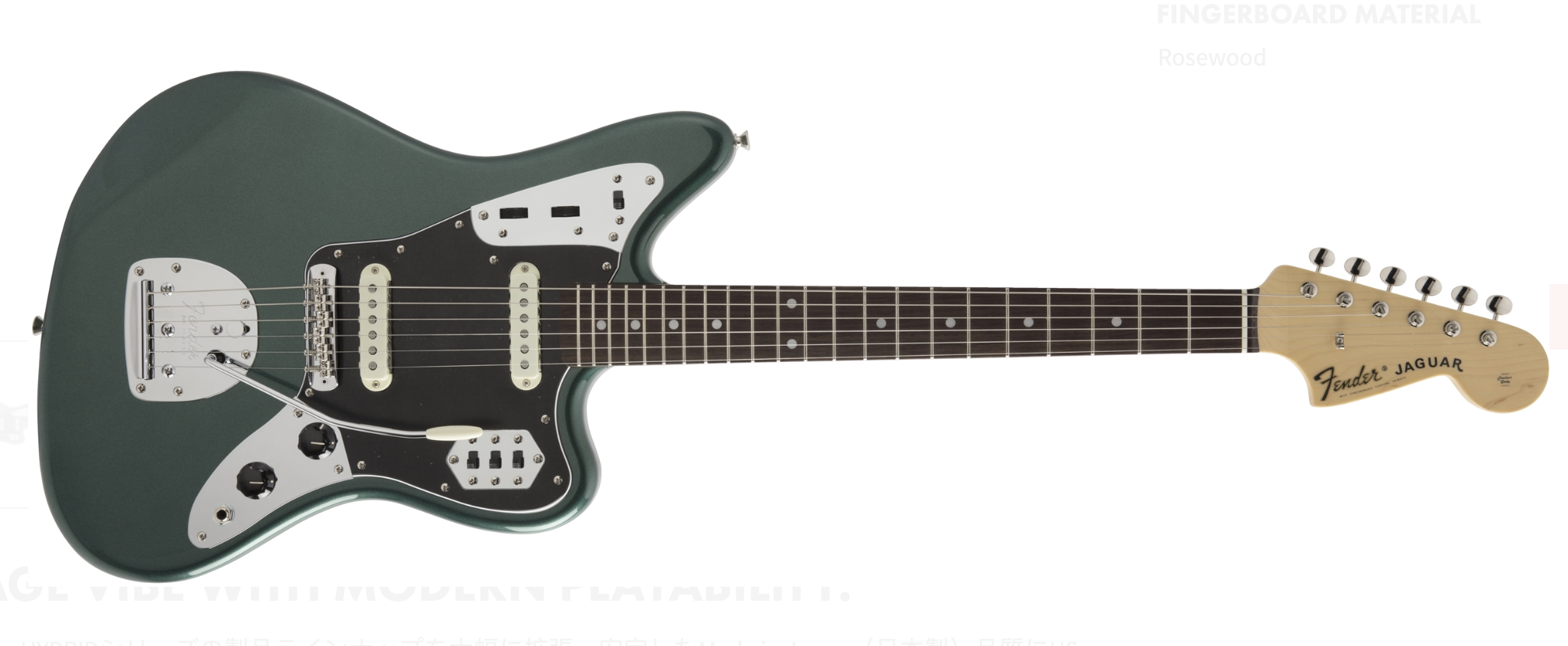 Fender : (Sold Out) (N/A) Hybrid 60s JAGUAR Fender Made In Japan